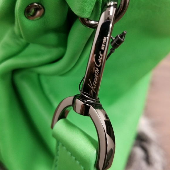 KENNETH COLE Leather Satchel - Picture 5 of 8